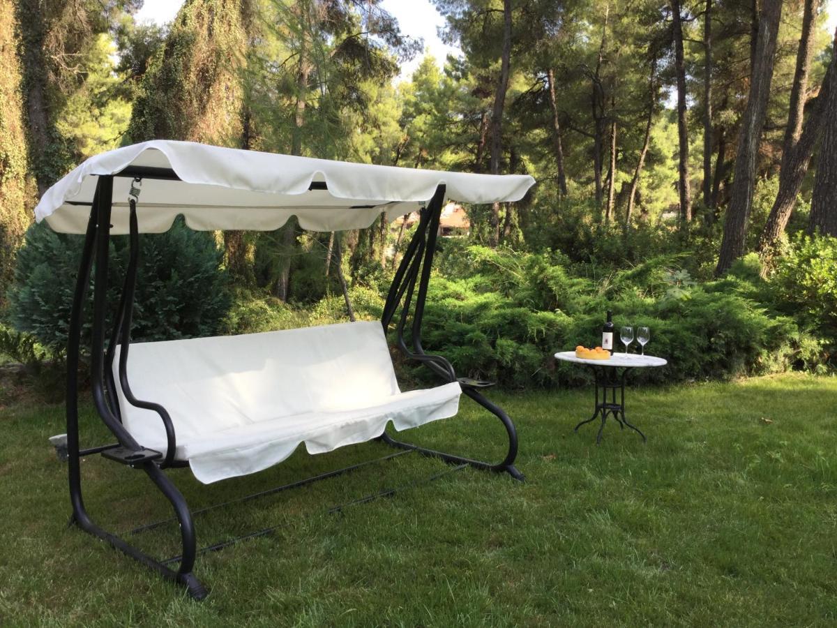Beautiful Summerhouse In Sani'S Pine Forest Παραλία Σάνη Εξωτερικό φωτογραφία